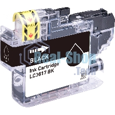 Картридж струйный Cactus CS-LC3617BK черный (15 мл) для Brother MFC-J2330DW/J2730DW/J3530DW/J3930DW