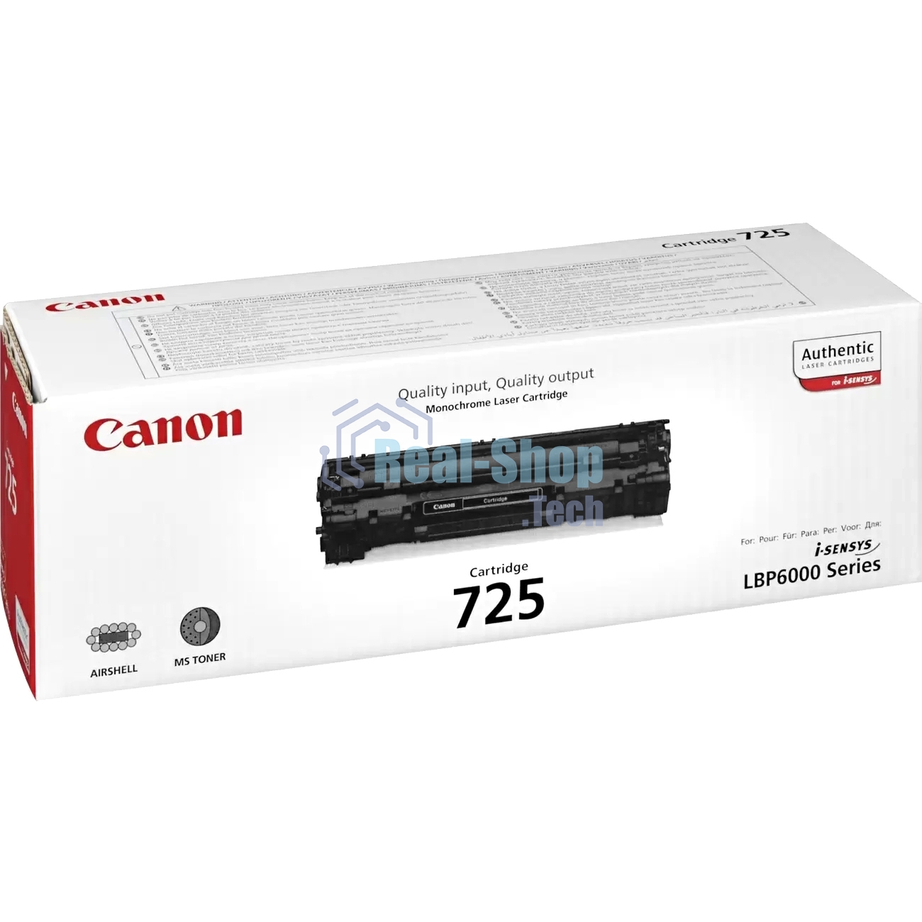 Картридж лазерный Canon Cartridge 725 (3484B002/3484B005) черный (1600 стр) для LBP6000/6000B
