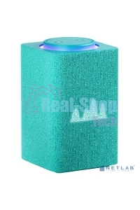 Умная колонка Yandex Станция Макс Zigbee Алиса 65W 1.0 BT/Wi-Fi 10м, (YNDX-00053TRQ), бирюзовый