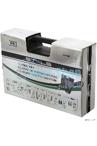 Набор инструментов STELS 141081/2'' 1/4'' CrV пластиковый кейс  69 предм.
