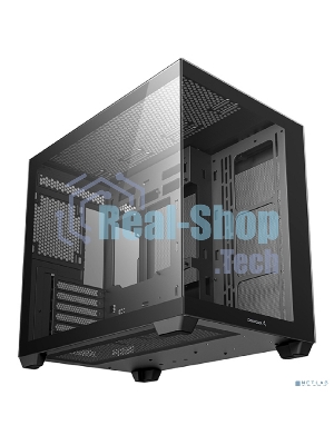 Компьютерный корпус Deepcool CG530 черный без БП ATX 2x120мм 2x140мм 2xUSB 2.0 1xUSB 3.0 audio bott PSU