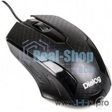 Мышь проводная Dialog Pointer MOP-07U черный, 800 dpi, USB, кнопки - 3