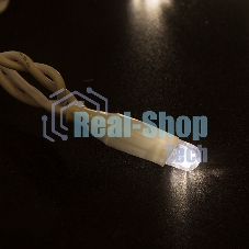Гирлянда Neon-night Нить 10м, постоянное свечение, белый ПВХ, 24В, теплый белый