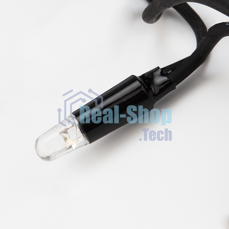 Гирлянда Neon-night Айсикл (Бахрома) светодиодная 5х0,7 м, 152 LED, черный провод каучук, теплое белое свечение