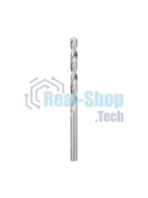 Сверло по металлу Kranz 5,0 мм HSS (1 шт. в упаковке) DIN 338