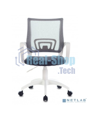 Кресло Бюрократ CH-W695NLT TW-04 TW-12 темно-серый, сетка/ткань, 120 кг, механизм качания