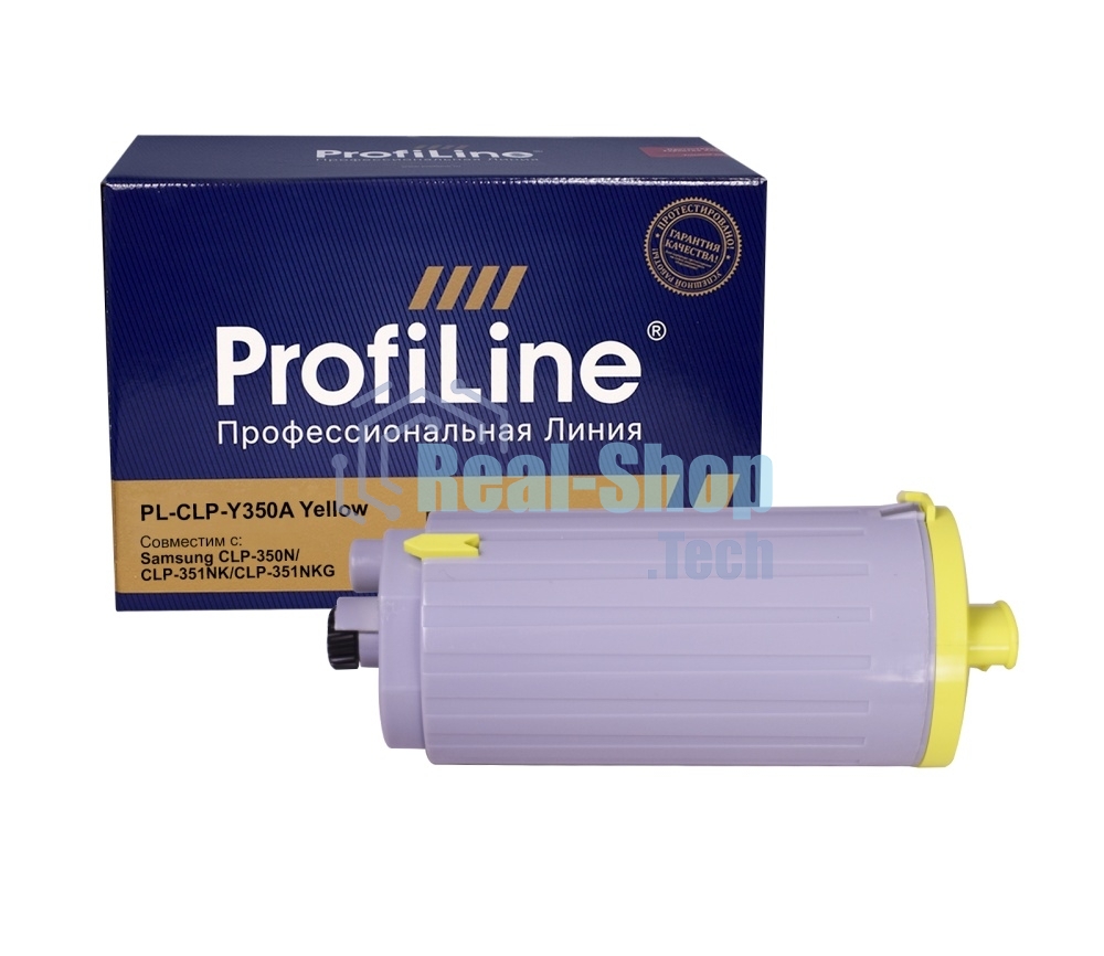 Картридж Тонер-туба ProfiLine PL-CLP-Y350A для принтеров Samsung CLP-350/350N/351NK/351NKG желтый 4000 копий