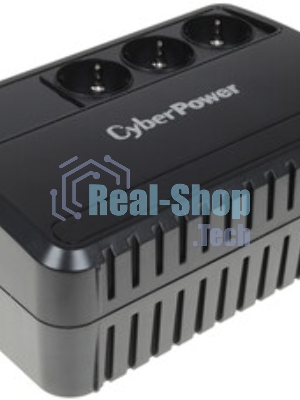 Источник бесперебойного питания CyberPower BU725E/725 ВА/390 Вт/3 х CEE 7 (евророзетка)