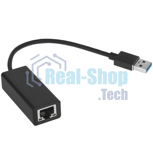 Кабель-адаптер ExeGate EX283722RUS EXE-735 USB3.0 --> UTP 1000Mbps AX88179