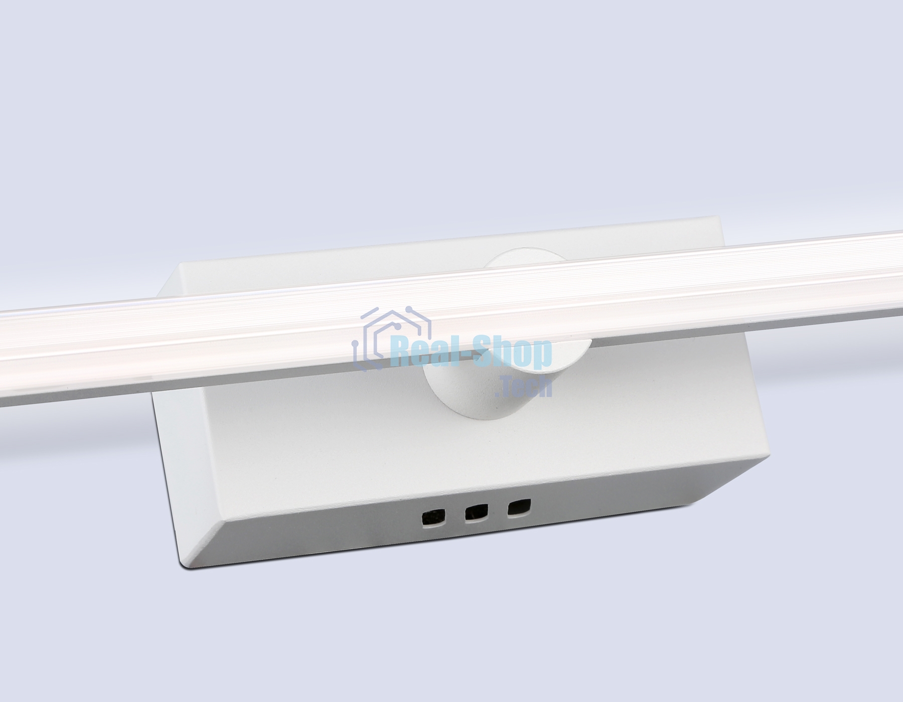 Настенный светодиодный светильник Ambrella light FL6121 WH белый 14W 3000K-6400K 610*45*80