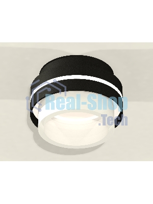 Светильник Ambrella Light XS8414002 SBK/FR черный песок/белый матовый GX53 (C8414, N8401)