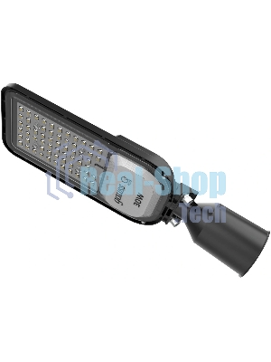 Светильник уличный Gauss Qplus 50W 6000lm 5000K 120-260V IP65 370x145x45мм черный КСС 