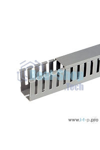 Кабель-канал перфорированный 25х25 L2000 ИМПАКТ серия М ИЭК CKM50-025-025-1-K03
