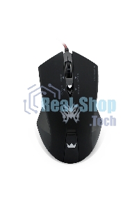 Мышь проводная Crown Gaming CMXG-602 черный, 2200 dpi, USB, кнопки - 6