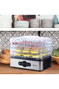 Сушилка для овощей и фруктов Kitfort KT-1914 5под. 240Вт черный