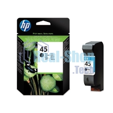Картридж струйный HP №45 51645AE черный для HP DJ 7xxC/815C/880C/895C/9xxC/112xC/1220/6122/6127 (930 стр.)