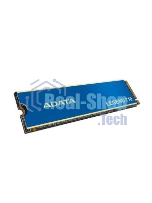 Накопитель SSD ADATA LEGEND 710, 512Gb, PCIe 3.0 x4, M.2 2280, NVMe, R/W 2400/1600, с радиатором