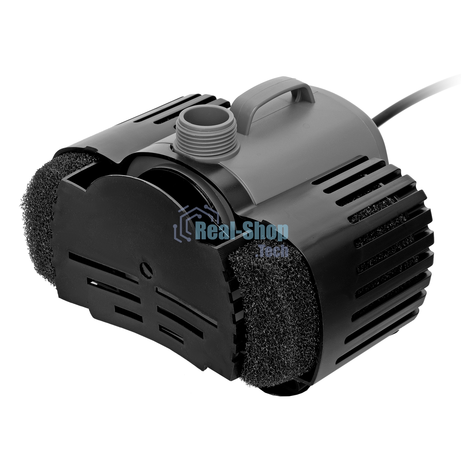 Насос фонтанный Denzel FNP90-39, 92 Вт, подъем 3,9 м, 3200 л/ч, колокольчик/каскад/гейзер