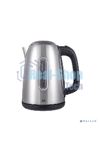 Чайник электрический BQ KT1822SW черный/стальной, мощность 2200Вт, Максимальный объем 1.7л
