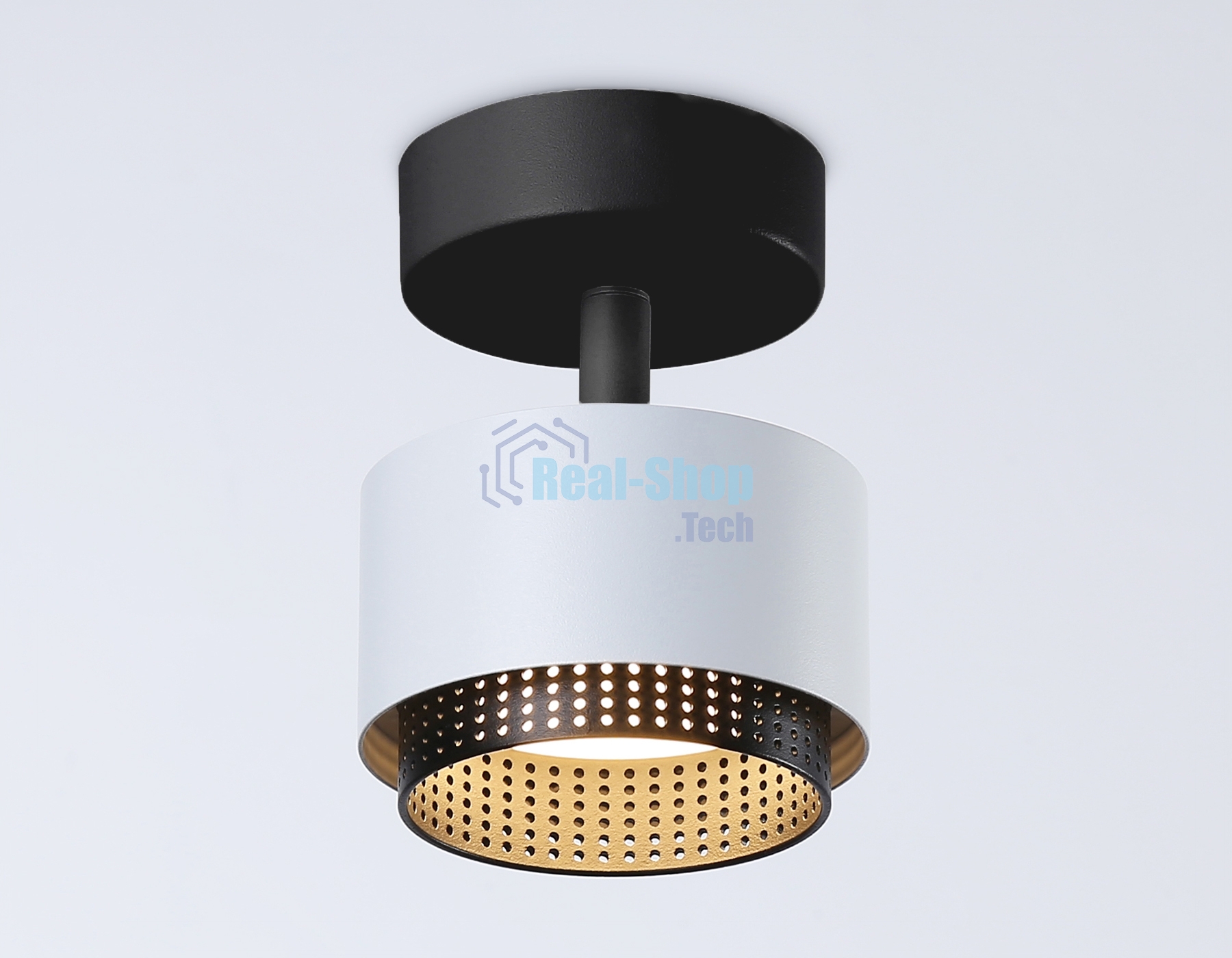 Светильник Ambrella light TN71279 WH/BK белый/черный GX53 max 12W D95*137