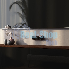ТВ розетка (черный) Ретро