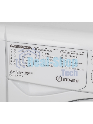 Стиральная машина Indesit EWUC 4105 CIS белый, загрузка фронтальная 4 кг, 1000 об/мин., класс: А