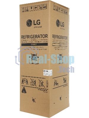 Холодильник LG GA-B419SEUL бежевый двухкамерный 223/79л морозилка снизу, No Frost