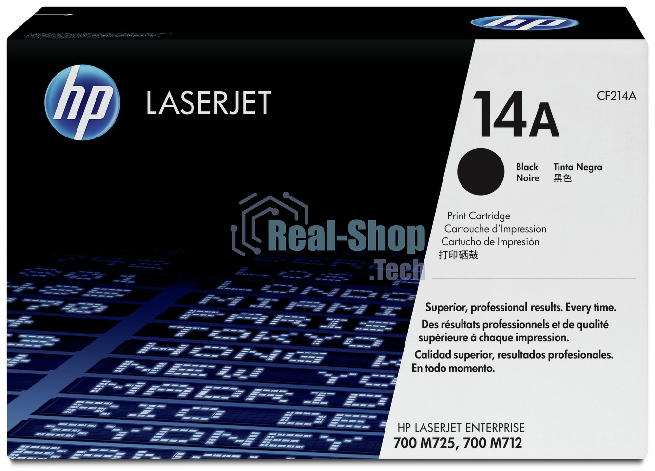 Картридж лазерный HP CF214A черный LaserJet 700 MFP M712 (10 000 стр.)