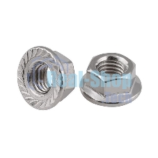 Гайка шестигранная М6 цинк. с фланцем DIN 6923 (уп.40шт) пакет Tech-Krep 141608