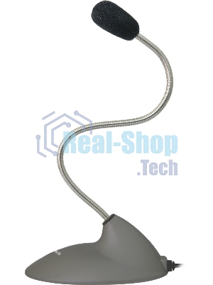 Микрофон компьютерный Defender MIC-111, серый, кабель 1,5 м