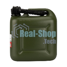 Канистра Rexant для ГСМ и технических жидкостей, вертикальная 10 л, пластиковая, усиленная