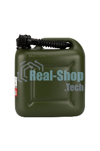 Канистра Rexant для ГСМ и технических жидкостей, вертикальная 10 л, пластиковая, усиленная