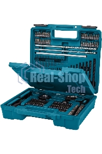 Набор принадлежностей Makita E-06270 212 предметов (жесткий кейс)