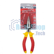 Длинногубцы Matrix прямые Insulated, 160мм, двухкомпонентные рукоятки PROFESSIONAL