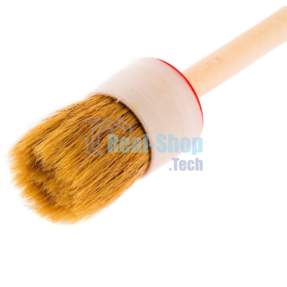 Кисть круглая MTX 82084 №14 (50 мм), натуральная щетина, деревянная ручка