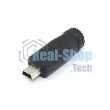 Переходник 5,5x2,1 мама на Mini USB папа 5 Pin