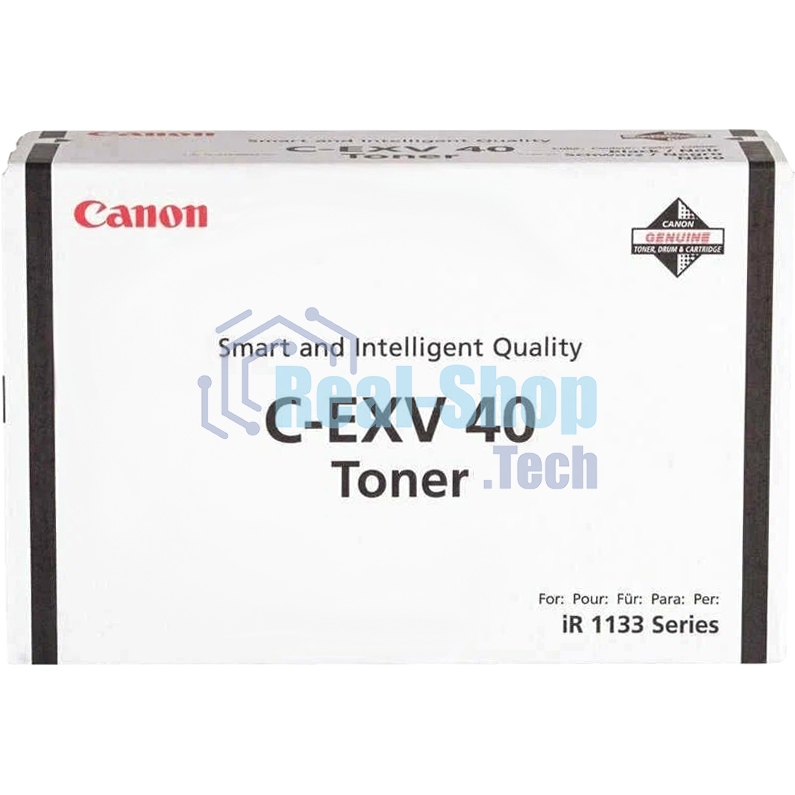 Картридж лазерный Canon C-EXV40 TONER BK EURC-EXV40 3480B006 черный (6000стр.) для Canon iR1133/1133A/1133iF