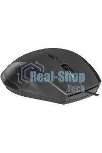 Мышь проводная Defender Accura MM-362 черный, 1600 dpi, USB, кнопки - 6