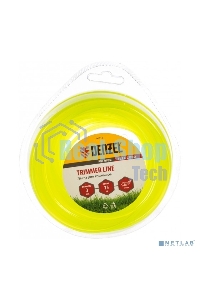 Леска для триммера Denzel звезда 3 мм х 15 м, блистер FLEX CORD