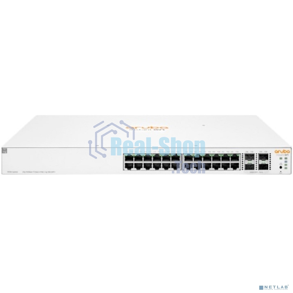 Коммутатор HPE JL684B Aruba Instant On 1930 24G Class4 PoE 4SFP/SFP+ 370W