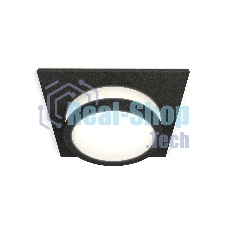 Комплект встраиваемого светильника Ambrella light XC6521060 SBK/FR черный песок/белый матовый MR16 GU5.3 (C6521, N6221)
