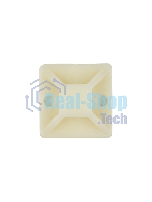 Площадка EKF plc-20x20 самоклеящаяся (20х20 мм.) белая (100 шт.) EKF PROxima