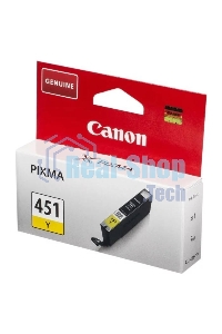 Картридж струйный CLI-451Y (6526B001) для Canon PIXMA iP7240/MG6340/MG5440, Желтый(Yellow), 344стр.