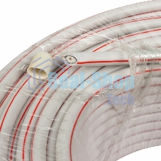 Кабель коаксиальный PROconnect SAT 50M, 75 Ом, CCS/Al/Al, 75%, бухта 50 м, белый