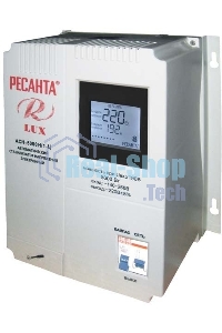 Стабилизаторы напряжения Ресанта АСН-5 000 Н/1-Ц 63/6/16 Стабилизатор Lux 220В±8%, Габариты 260х155х310, Вес 8кг