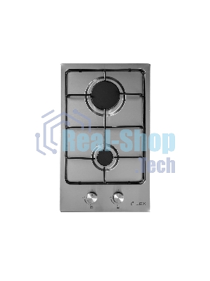 Газовая варочная панель LEX GVS 320 IX1000/3000Вт 2конфорки нерж.сталь