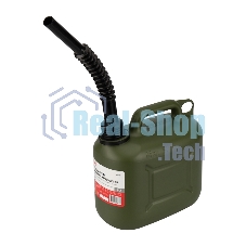 Канистра Rexant для ГСМ и технических жидкостей, вертикальная 5 л, пластиковая, усиленная