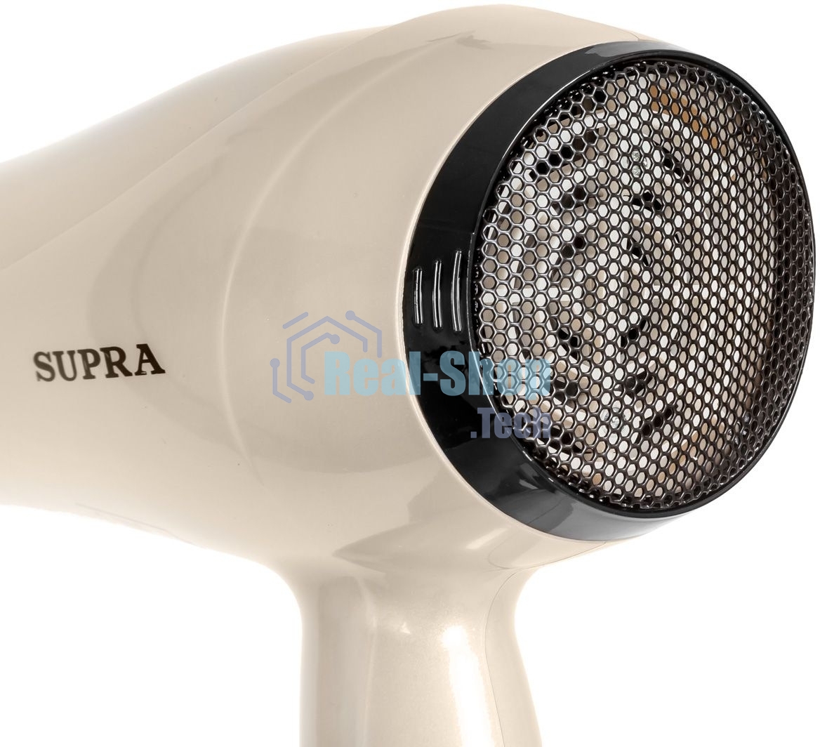 Фен SUPRA PHS-2205L (Мощность 2200 Вт. 2 скорости воздушного потока. 3 режима нагрева. Функция 