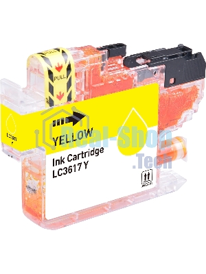 Картридж струйный Cactus CS-LC3617Y желтый (14 мл) для Brother MFC-J2330DW/J2730DW/J3530DW/J3930DW