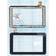 Сенсорное стекло (тачскрин) CZY6632A01-FPC, черное
